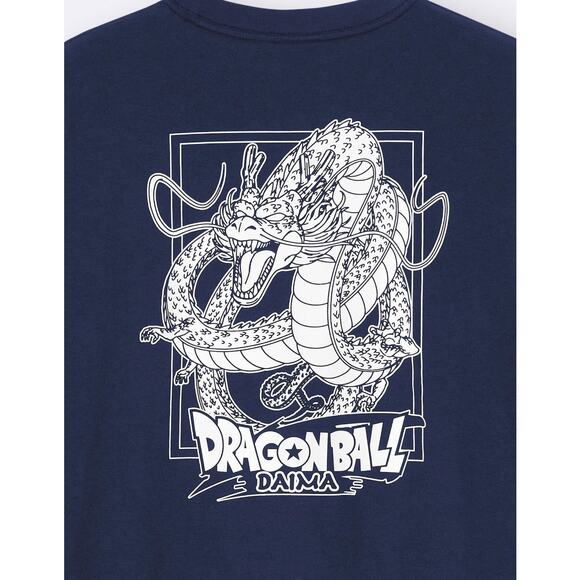GU (Uniqlo) x Dragon Ball Daima Graphic T-shirt in Navy - Picture 2 of 9